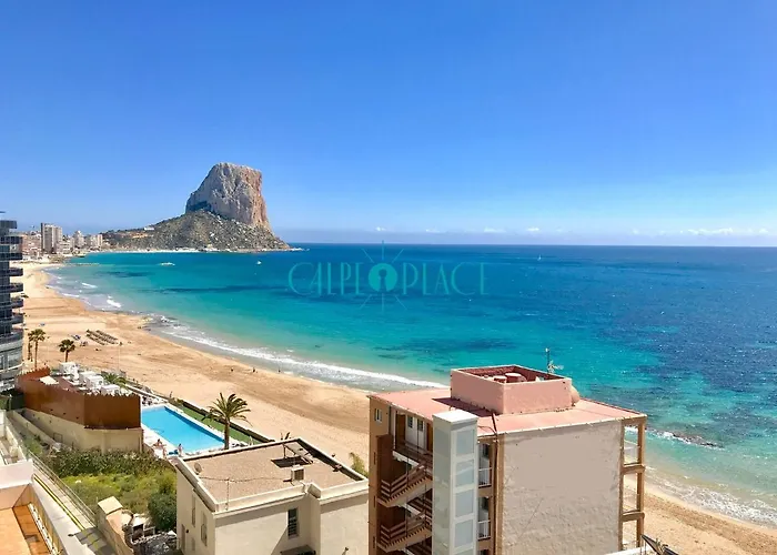 아파트 Menta Apto. Con Piscina A Solo 200m De La Playa 칼페