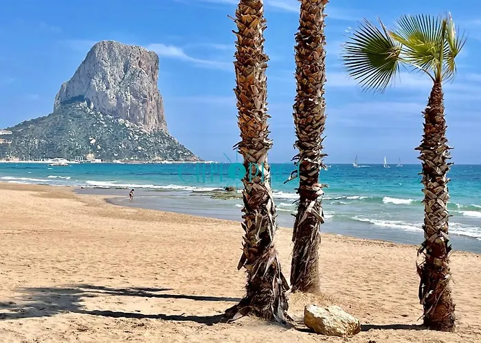 Menta Apto. Con Piscina A Solo 200m De La Playa 아파트 칼페